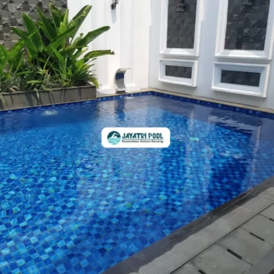 pembuatan kolam renang overflow
