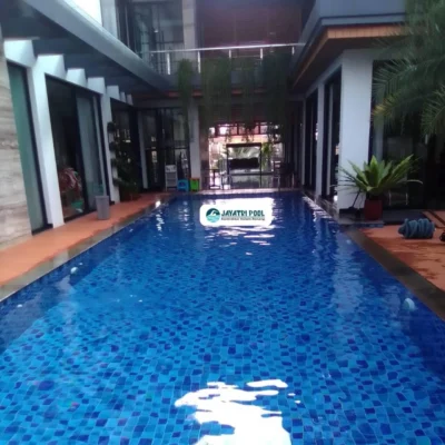 pembuatan kolam renang villa